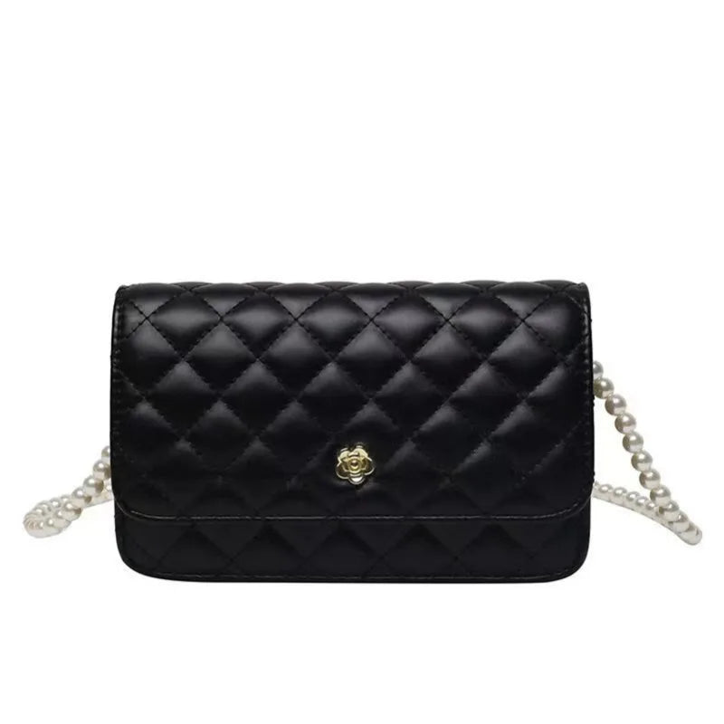 pearl Woc fortune Totes bag fashion casual Bags style original sheepskin craft inner compartment size 20cm*13cm BC5-1