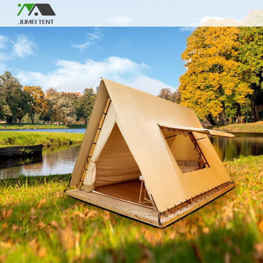 2025Hot Sale Most Cost Effective Outdoor Hunting Tents Camping Specialist Waterproof Sphagnum Camping Tents PVC Coated Fabrics