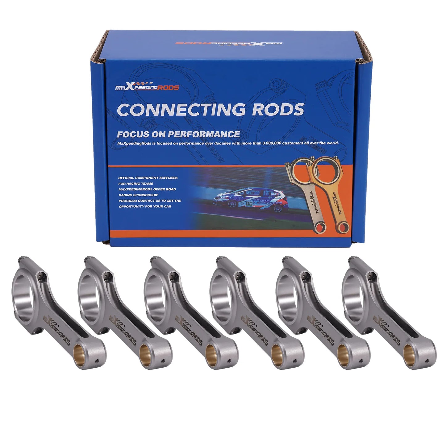 Connecting Rods Rod For BMW 328i 528i E36 E46 M52B28 135mm Pleuel Bielle 800HP 4340 Forged Balanced SHot Peen EN24 Crankshaft