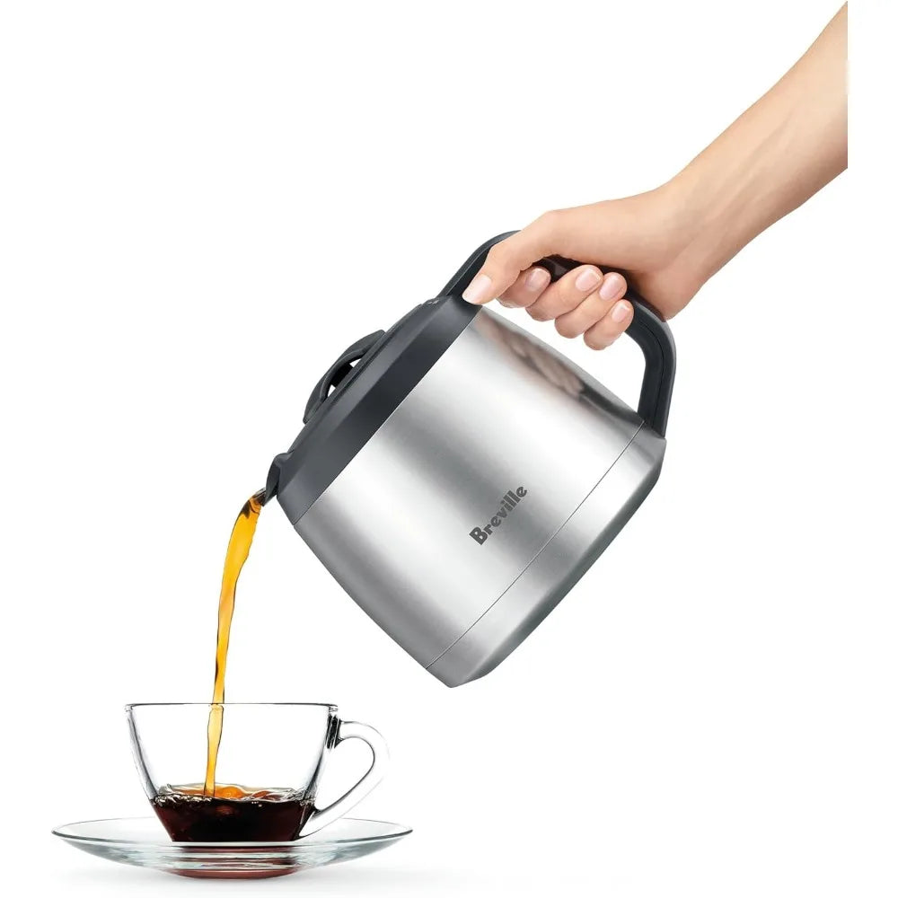 Breville BDC650BSS Grind Control Coffee Maker With Grinder, Brushed Stainless Steel, Thermal Carafe