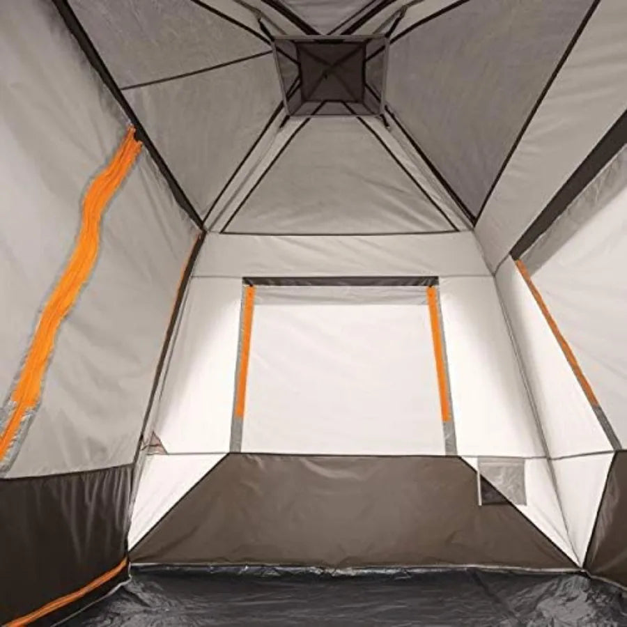 Instant Tent 6 Person 9 Person 12 Person Shield Series Instant Tents Cabin Design Perfect for 3 Season Family Camping Hunting a