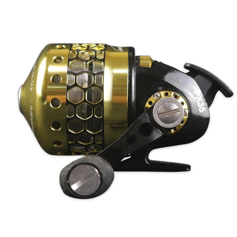Speed Ratio 3.6: 1 Fishing Reel Bow Slingshot Catapult Shooting Fishing Stainless Steel Material Reel Wheel
