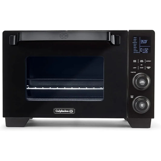 Calphalon Air Fryer Oven, 11-in-1 Toaster Oven Air Fryer Combo, Cool Touch Exterior, 26.4 QT/25 L,Fits 12" Pizza,Stainless Steel