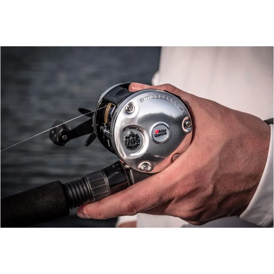 Ambassadeur C3 Baitcast Round Fishing Reel for Precision Casting in Saltwater and Freshwater Environments HighPerformance Gear