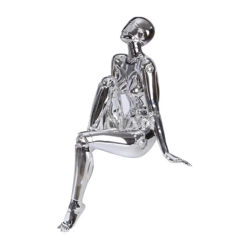 Mechanical Goddess Decoration Simple Modern Abstract Figure Sculpture Living Room Soft Decorations Artwork Fashion Play