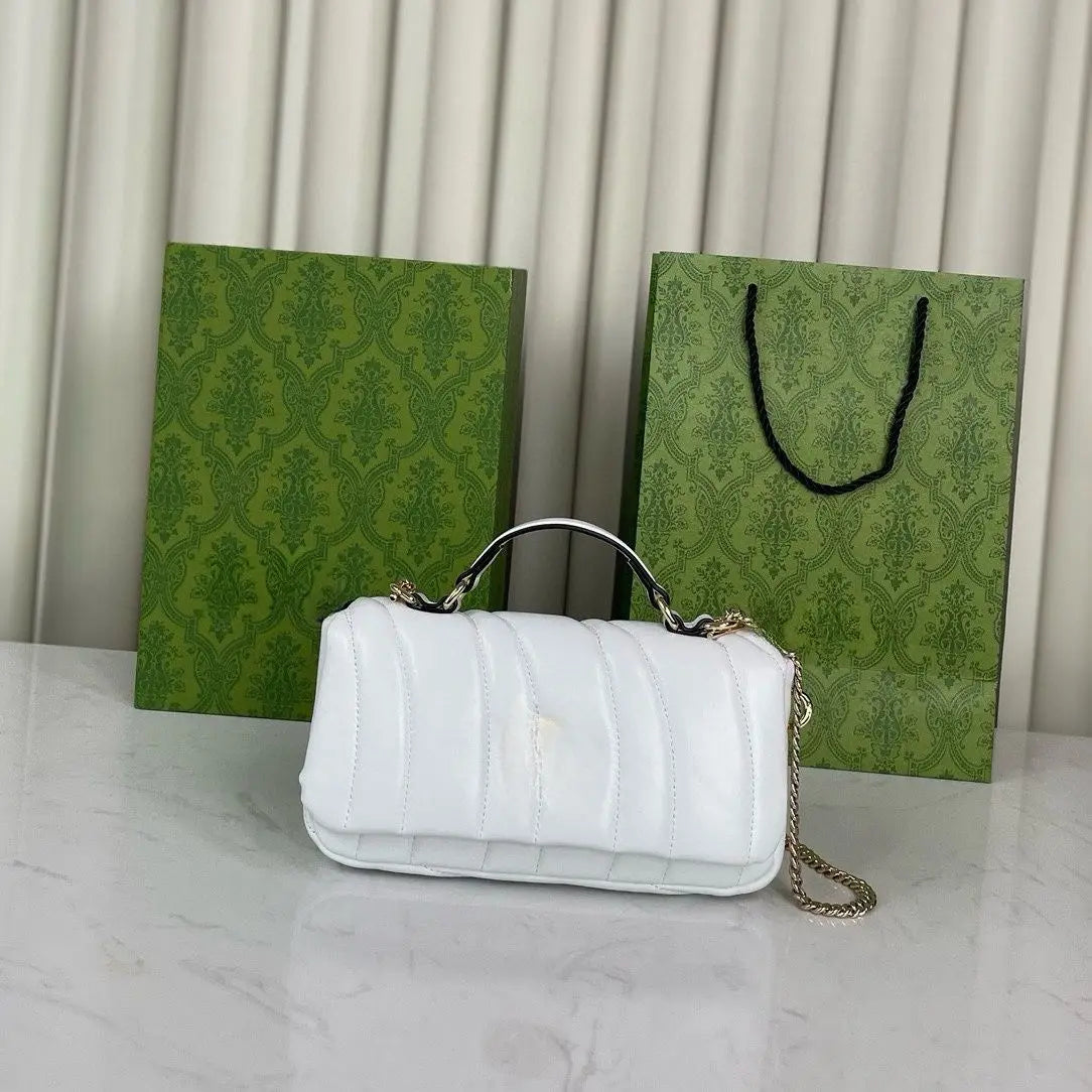 2025 Fashion Chain Strap Bag Trendy Shoulder Purse for Women, Chic Crossbody Bag Versatile Day-to-Night Tote, Stylish Sling Bag