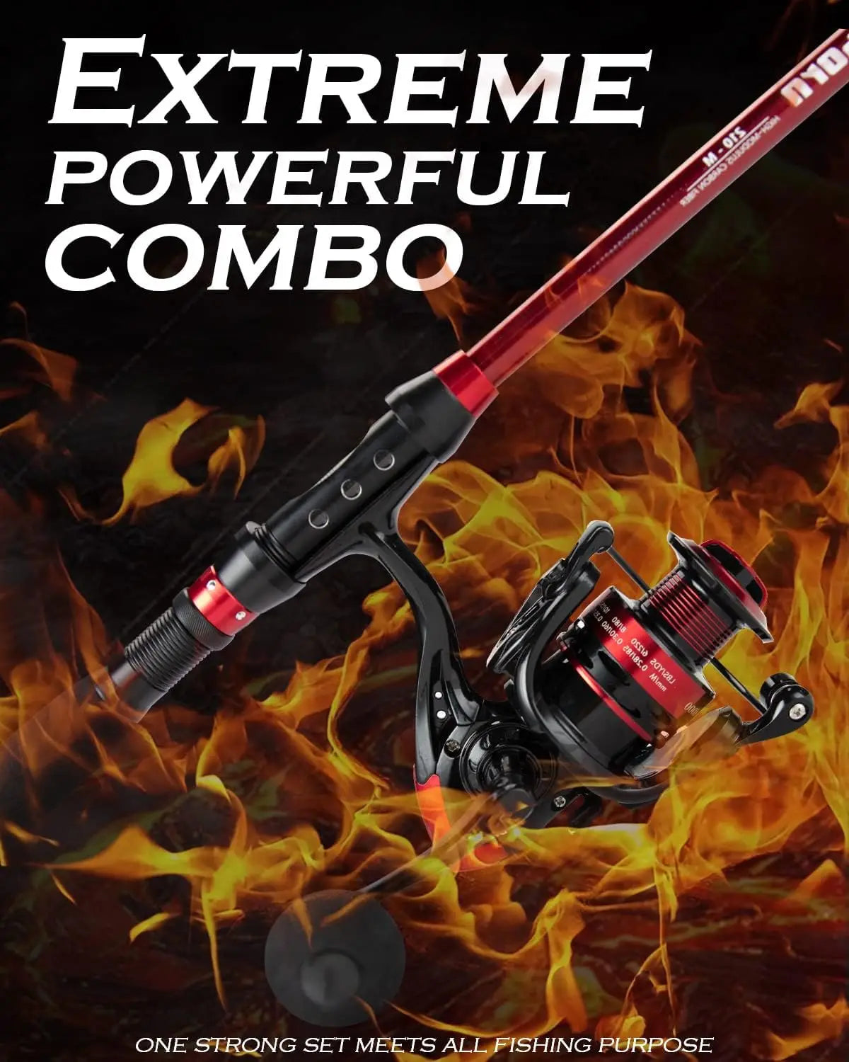 Fishing Rod and Reel Combo Telescopic Fishing Pole Kit Fishing Gear Starter Compact Travel Pole with Carrier Bag