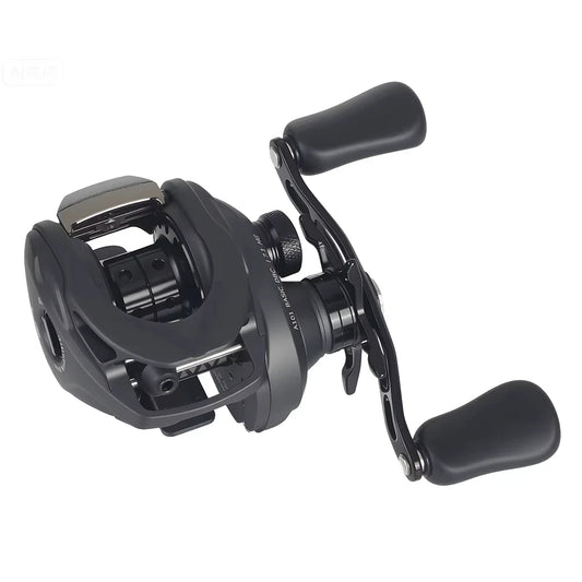 LOONGZE Airlite A101MBS A101DBC-1 Baitcasting Reel Low Profile 7.1:1 Gear Ratio CNC Metal Magnetic Brake Casting Fishing Reel