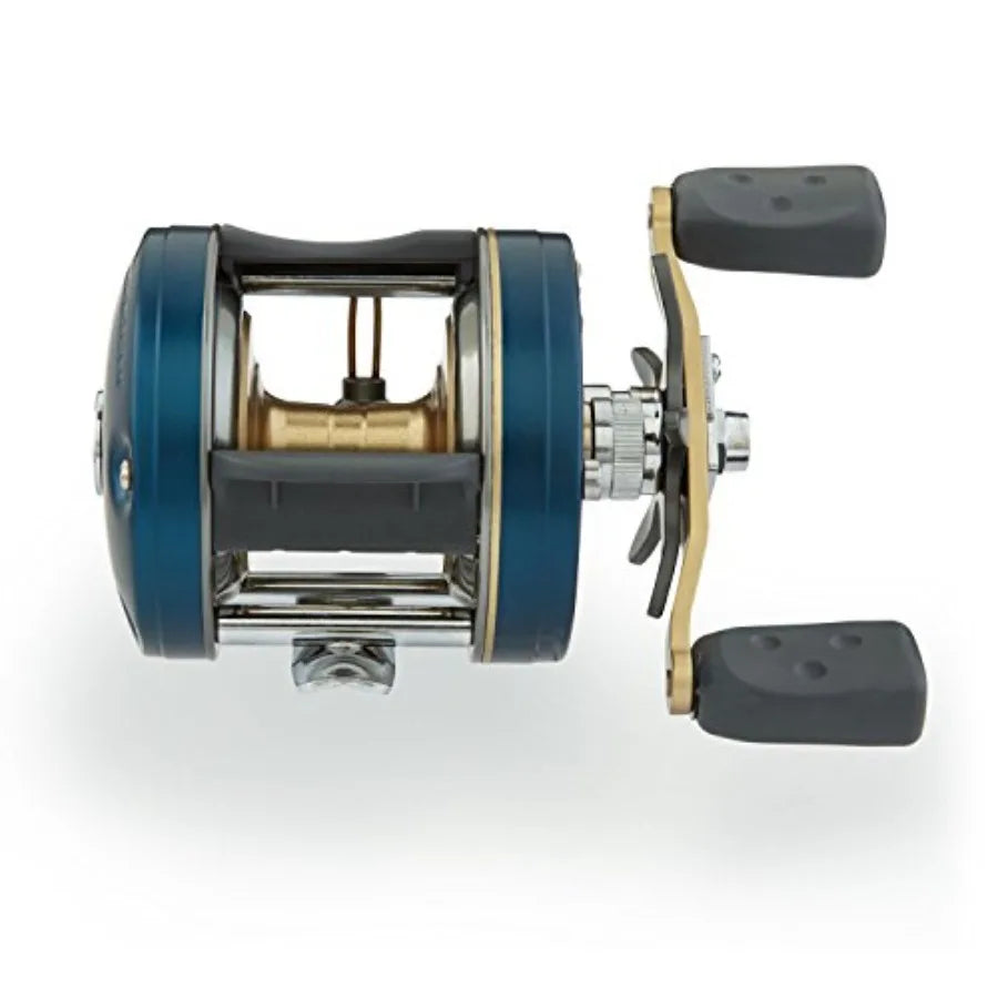 Ambassadeur C4 Baitcast Round Fishing Reel for HeavyDuty Fishing Applications with Smooth Casting Performance and Durable Const