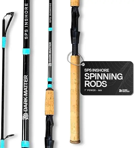 Fishing Rods - SPS Inshore Spinning Rods for Fishing, Heavy Duty Inshore Fishing Rods for Saltwater Rod and Sea Fishing Rod - C