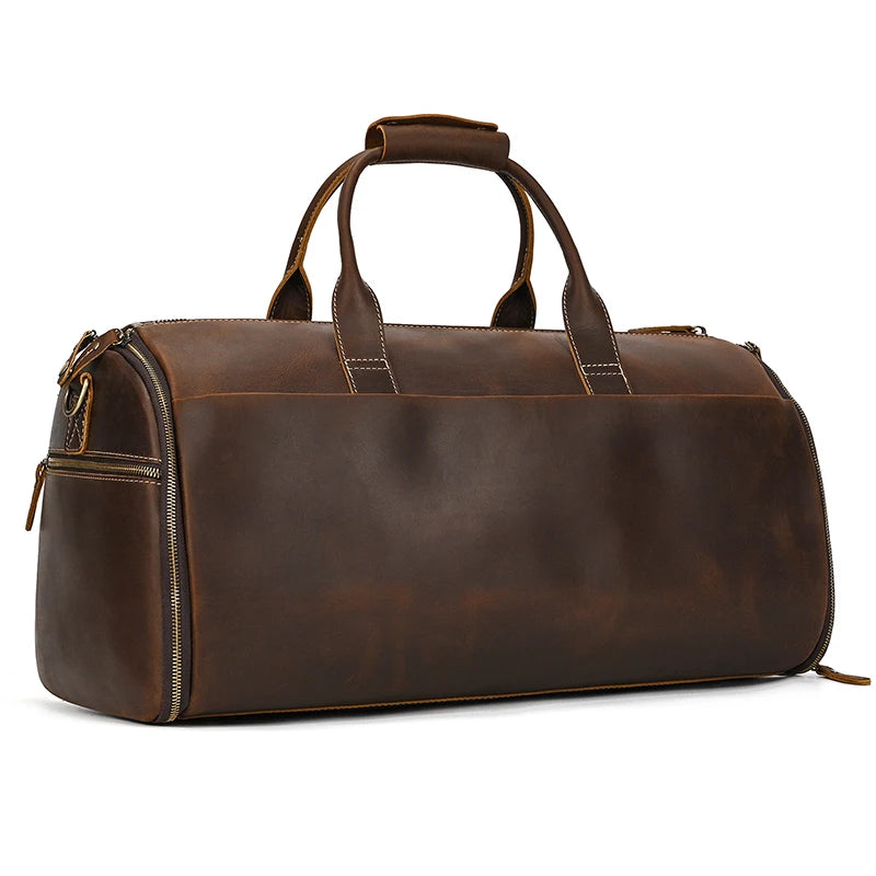 Luxury Convertible Garment Bag with Shoulder Strap Carry on Duffel Bag for Men Male 2 in 1 Hanging Suitcase Suit Travel Bags