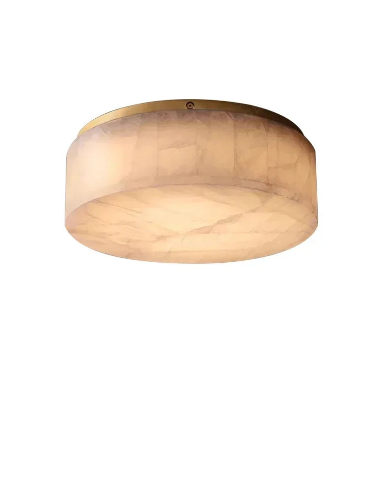 Luxury Modern Natural Marble Ceiling Lamp Led Home Decor Bedroom Ceiling Light Marble Living Room Hallway Light