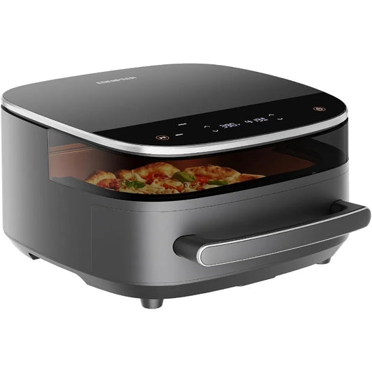 Extra Large Air Fryer11IN1 6 QT 450F Air Fryer with Superior Airflow Dual Heat Source Technology Smart Digital Wide Fryer with