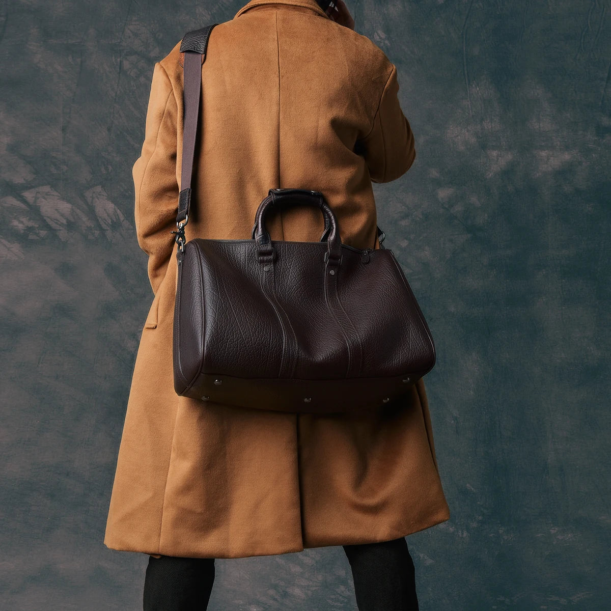 fashion luxury high-quality first layer cowhide men women large-capacity travel bag casual vintage real leather luggage handbag