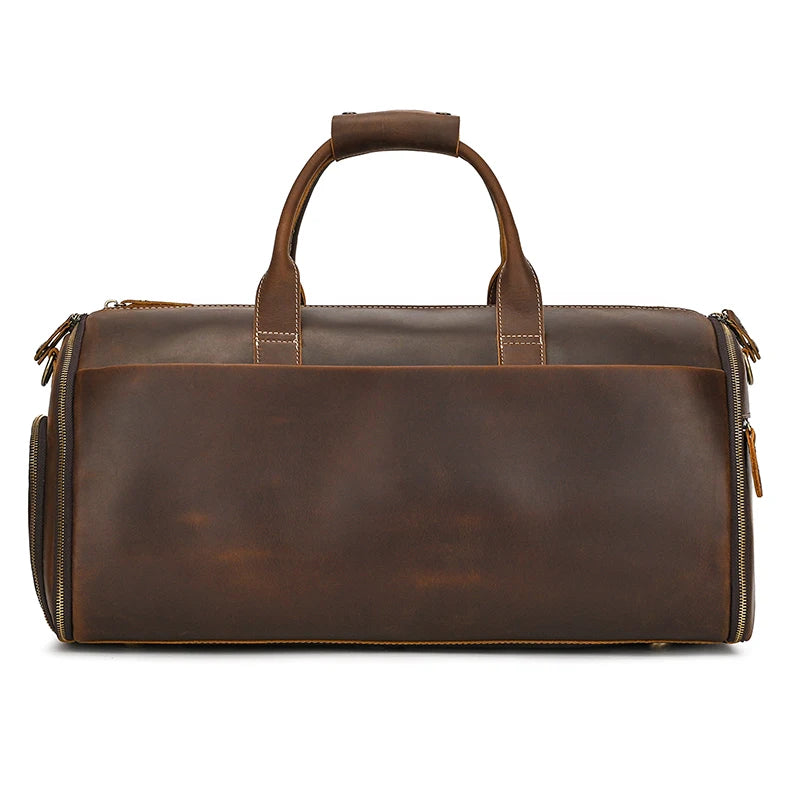 Luxury Convertible Garment Bag with Shoulder Strap Carry on Duffel Bag for Men Male 2 in 1 Hanging Suitcase Suit Travel Bags
