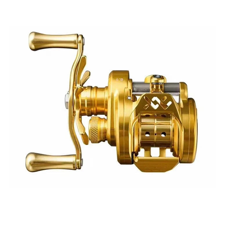 LOONGZE Airlite B50 B51 MC-1 Baitcasting Reel BFS Bait Finesse All Metal Casting Reel Lightweight Saltwater Freshwater for Bass