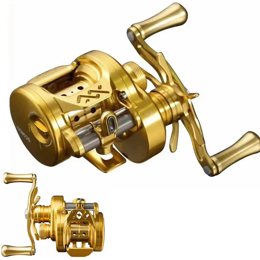LOONGZE Airlite B50 B51 MC-1 Baitcasting Reel BFS Bait Finesse All Metal Casting Reel Lightweight Saltwater Freshwater for Bass