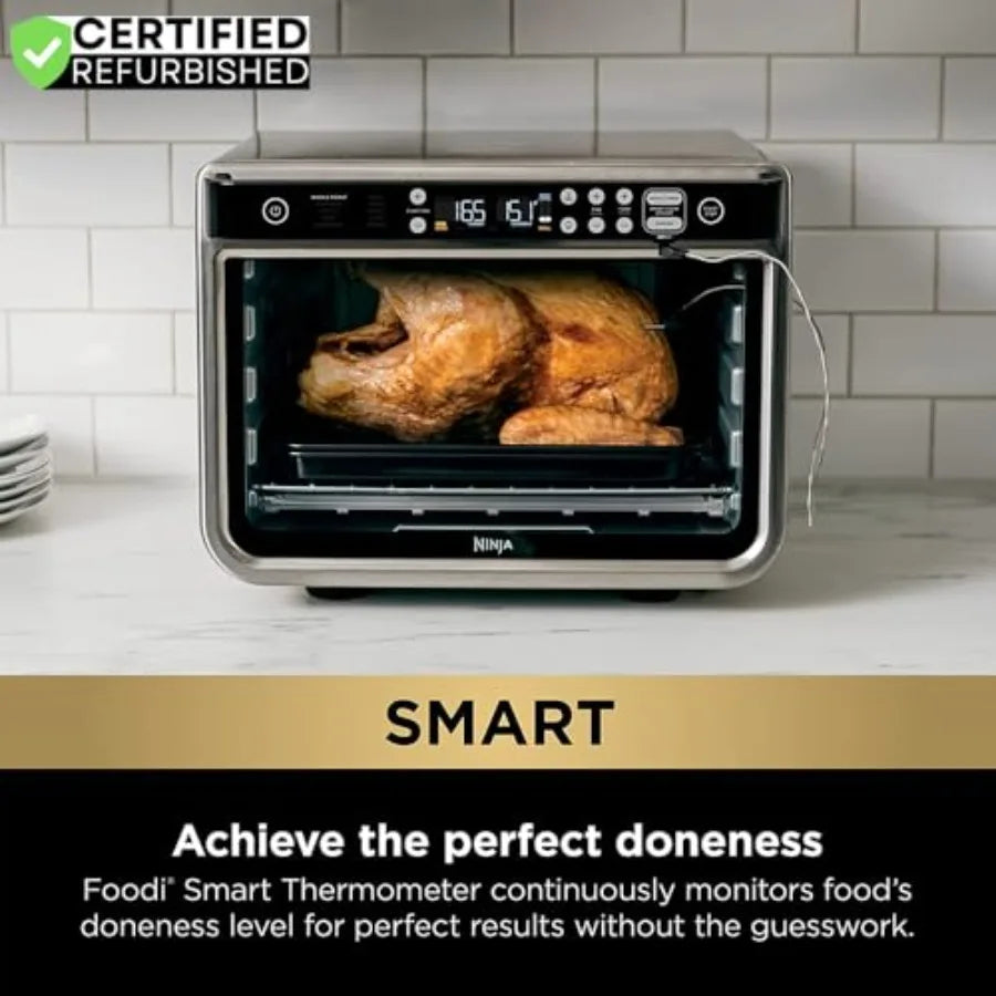 10in1 Smart XL Air Fry Oven for Home Kitchen Cooking with Advanced Temperature Control and Even Heat Distribution Ideal for Bak