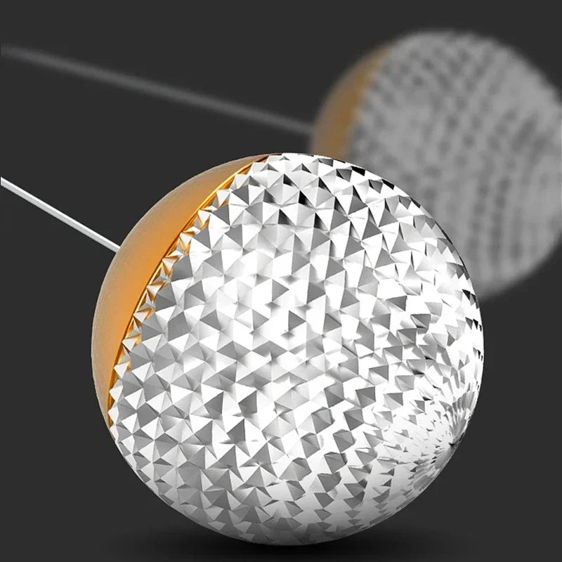 2024 Modern Fan Ceiling Light Living Room Adjustable LED Apartment Ceiling Light Creative Indoor Crystal Ceiling Fan Light