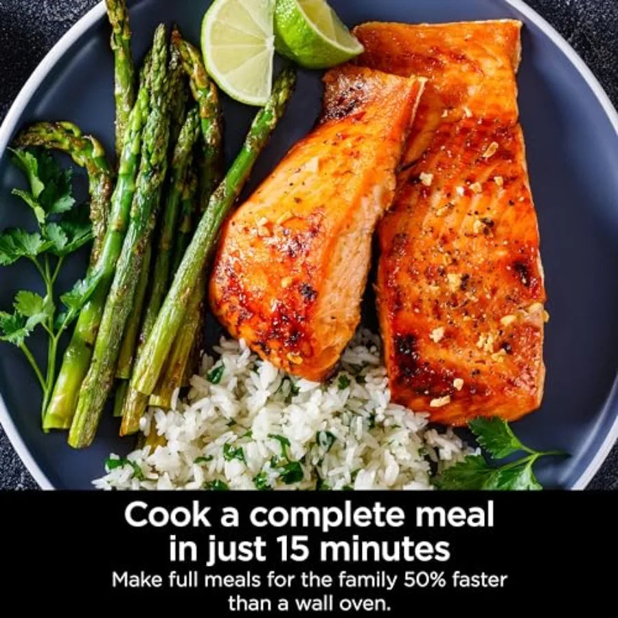 RSFP701 14in1 Multicooker Oven Air Fryer for Rapid 15Min Meals Includes 3 Accessories Ideal for Home Kitchen Efficiency Compact