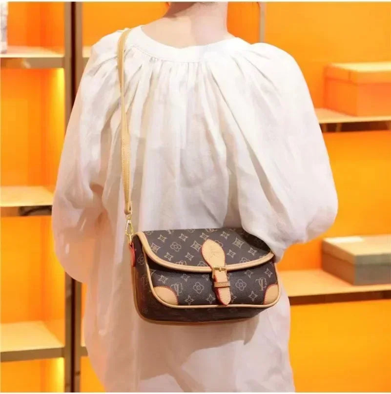 luxury brand women's handbag designer genuine leather fashionable underarm bag high-end single shoulder crossbody BL11