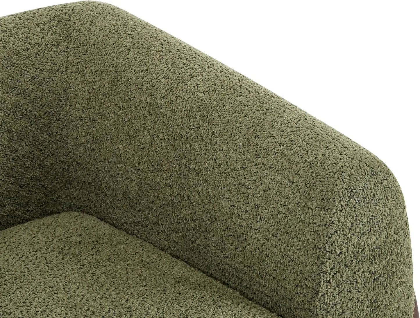 [Free Shipping!]Holly Modern Boucle Fabric Upholstered Club Chair for Living Room, Home Office, Apartment, Relaxing Chair with R