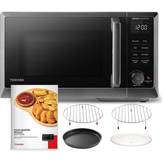 Inverter Countertop Microwave Oven Air Fryer Combo MASTER Series with Broil Convection Speedy Combi Function Even Defrost Techn