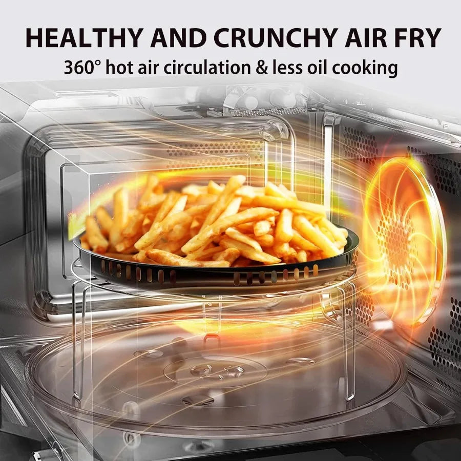 Inverter Countertop Microwave Oven Air Fryer Combo MASTER Series with Broil Convection Speedy Combi Function Even Defrost Techn