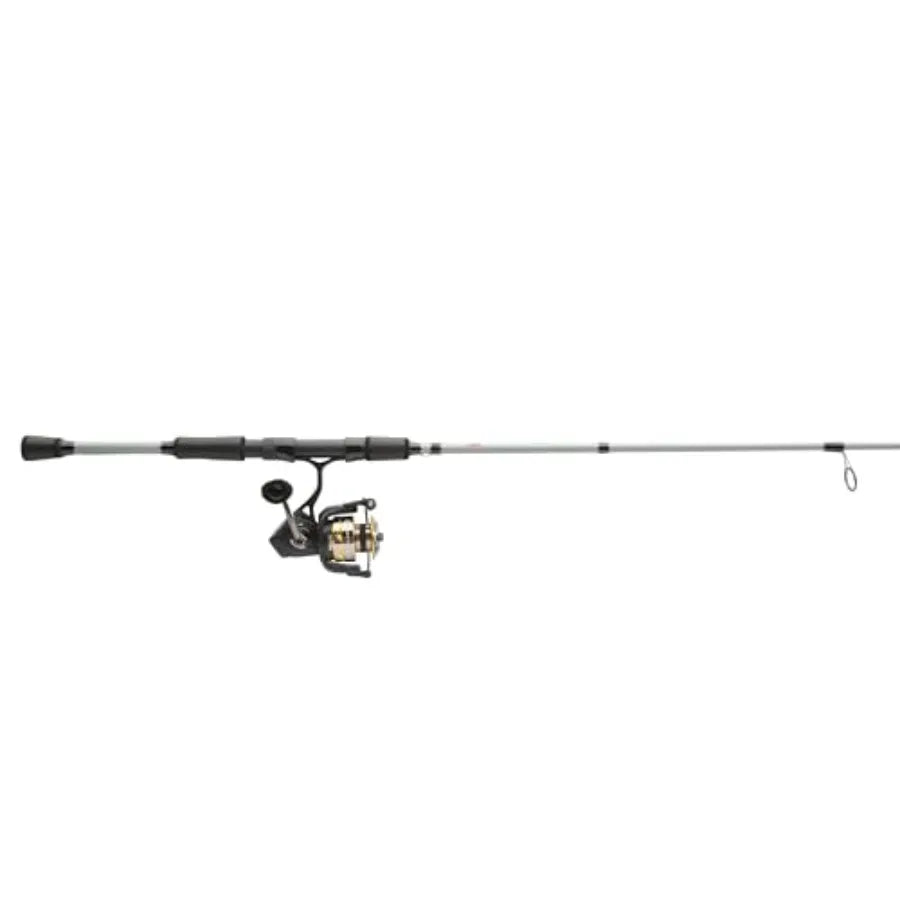 PENN Battle IV Spinning Reel and Fishing Rod Combo for Saltwater and Freshwater Fishing with High-Performance Gear System Durab