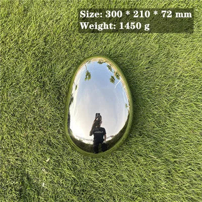 Park Landscape Stainless Steel pebble Mirror Sculpture, Large Sculptur, Outdoor Furnishing, Sculpture, Manufacturers, Make