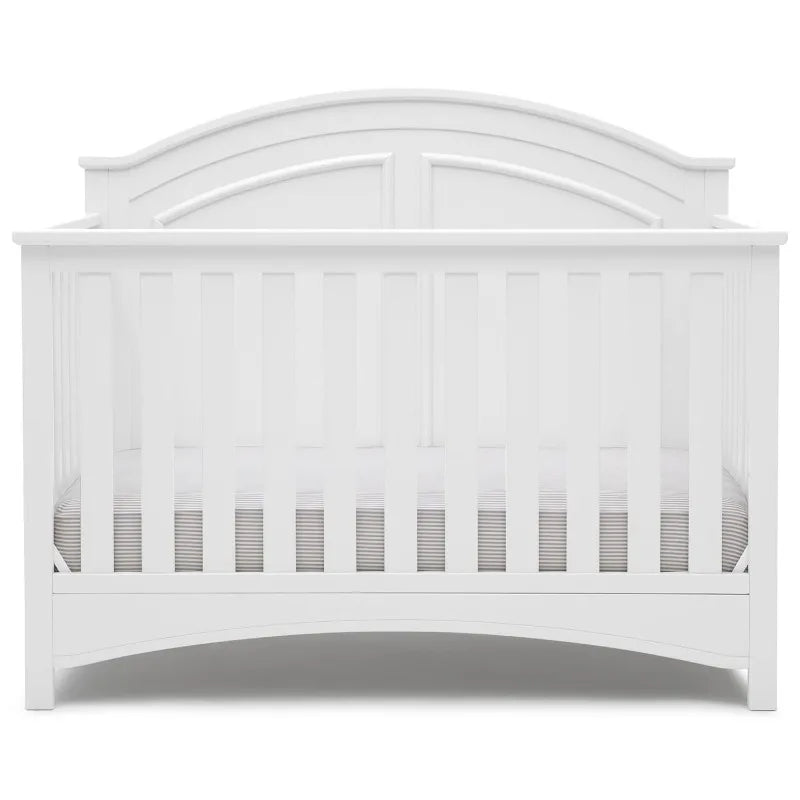6-in-1 Convertible Crib - Greenguard Gold Certified, Bianca White