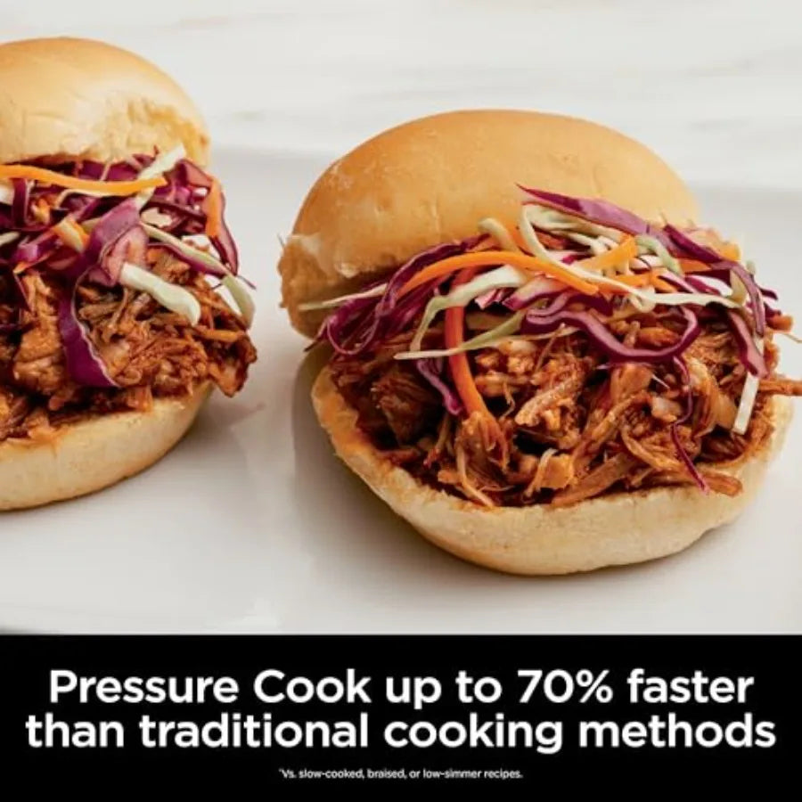 Ninja Foodi 10 in 1 6.5 Quart Pro Pressure Cooker Air Fryer Multicooker with Precise Heating Technology for Ideal Cooking Resul