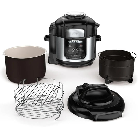 Ninja Foodi Air Fryer Pressure Cooker Combo 11-in-1 Pro 6.5 qt. Pressure Cooker & Air Fryer that Steams, Slow Cooks and More