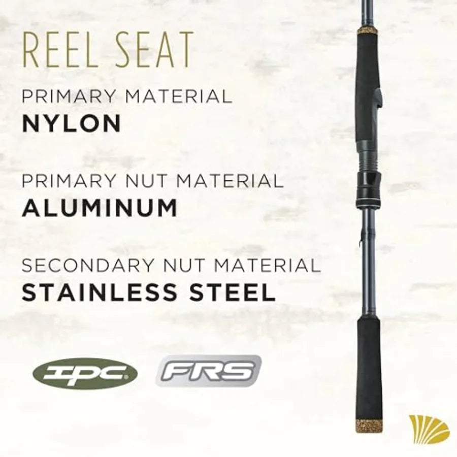 Black Bass Spinning Rod RIS for Precision Fishing in Freshwater Lakes and Rivers Premium Quality Construction wi