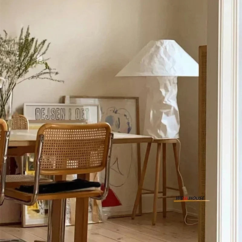 Nordic Modern Minimalist Living Room Hotel Homestay Dining Room Bedroom Antique Decoration Atmosphere Floor Lamp