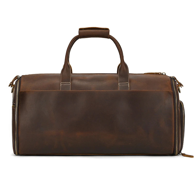 Luxury Convertible Garment Bag with Shoulder Strap Carry on Duffel Bag for Men Male 2 in 1 Hanging Suitcase Suit Travel Bags