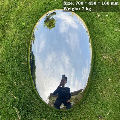Park Landscape Stainless Steel pebble Mirror Sculpture, Large Sculptur, Outdoor Furnishing, Sculpture, Manufacturers, Make
