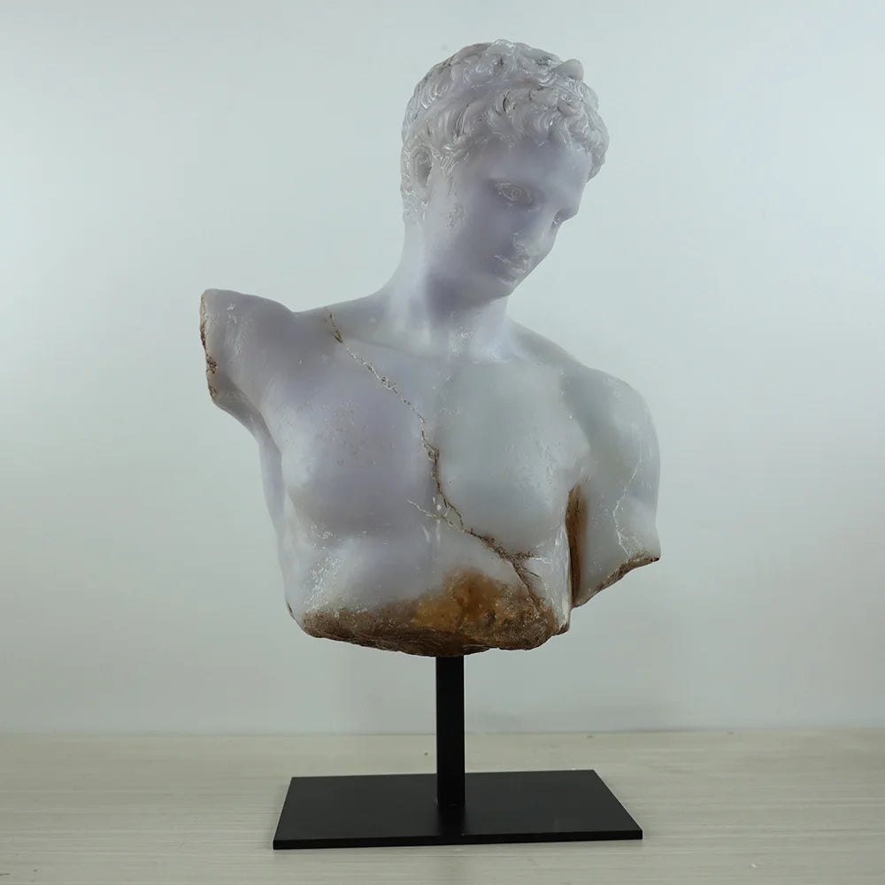 Nordic Home Decor Retro Character Resin Sculpture Ornament American Living Room Decoration Statue