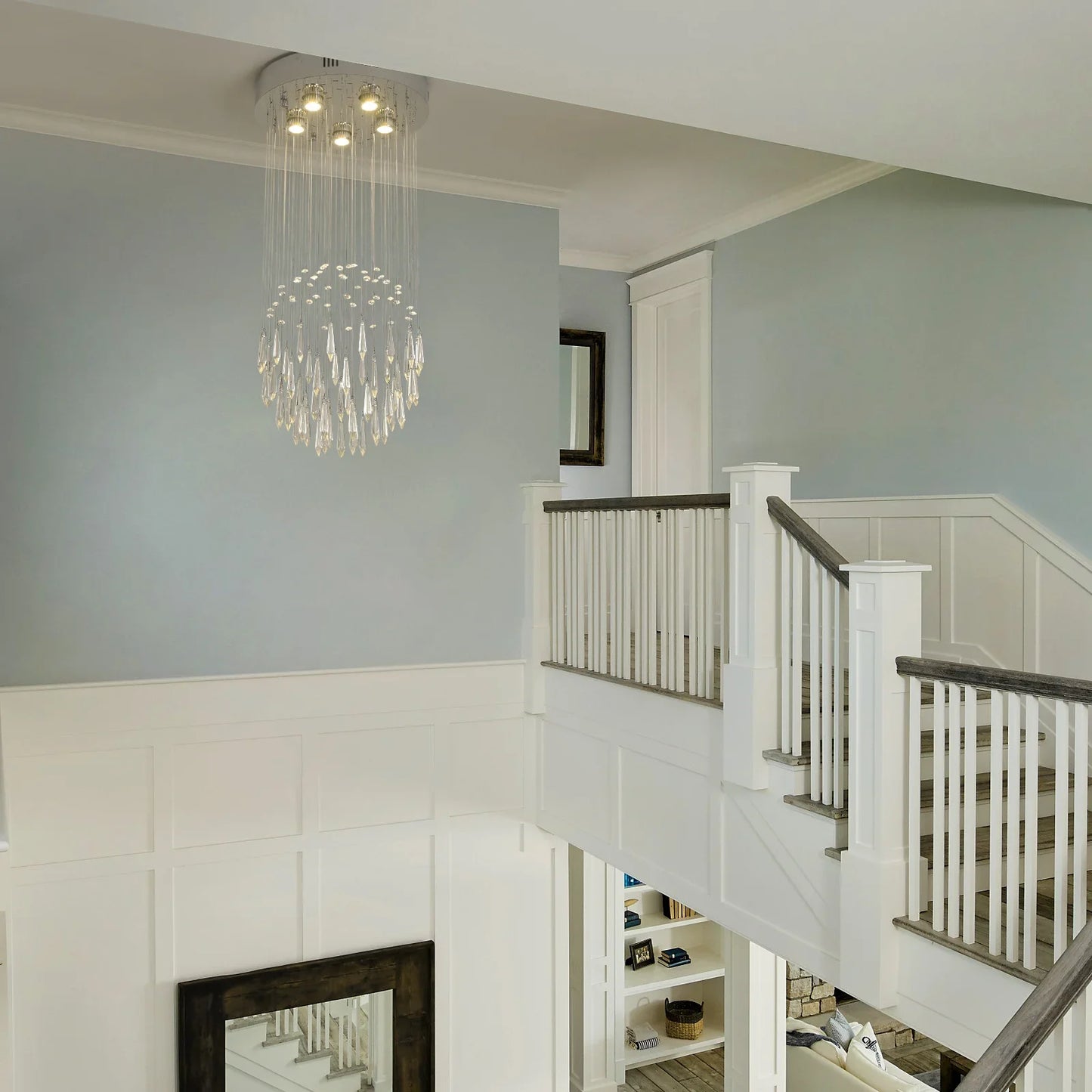 Luxury Pendant Light Modern Crystal Ball Led Chandelier Ceiling Lamps Living Dining Room Home Decor Lustre Hanging Fixtures