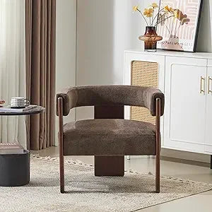 Modern Velvet Accent Chair by Christopher Knight Home: Wooden Frame Lounge Sofa for Living Room
