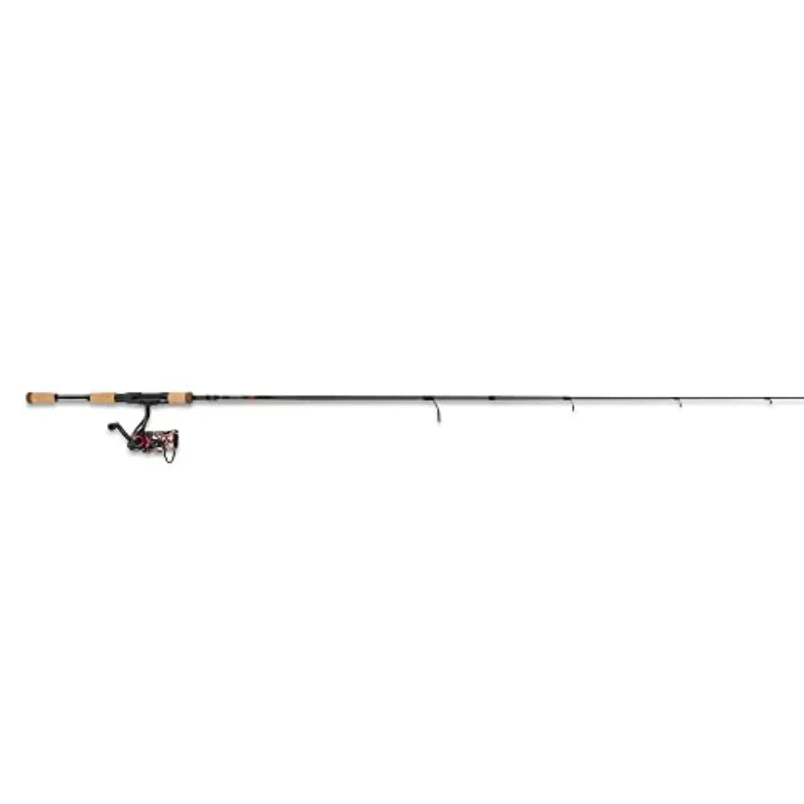 XTrek Spinning Fishing System Rod and Reel Combo for Freshwater and Saltwater Angling Lightweight Design with Hi