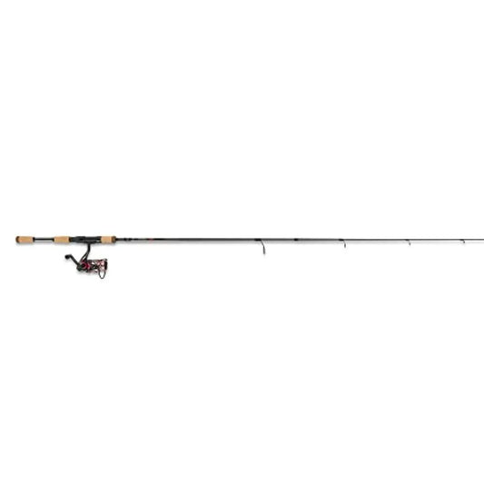 XTrek Spinning Fishing System Rod and Reel Combo for Freshwater and Saltwater Angling Lightweight Design with Hi